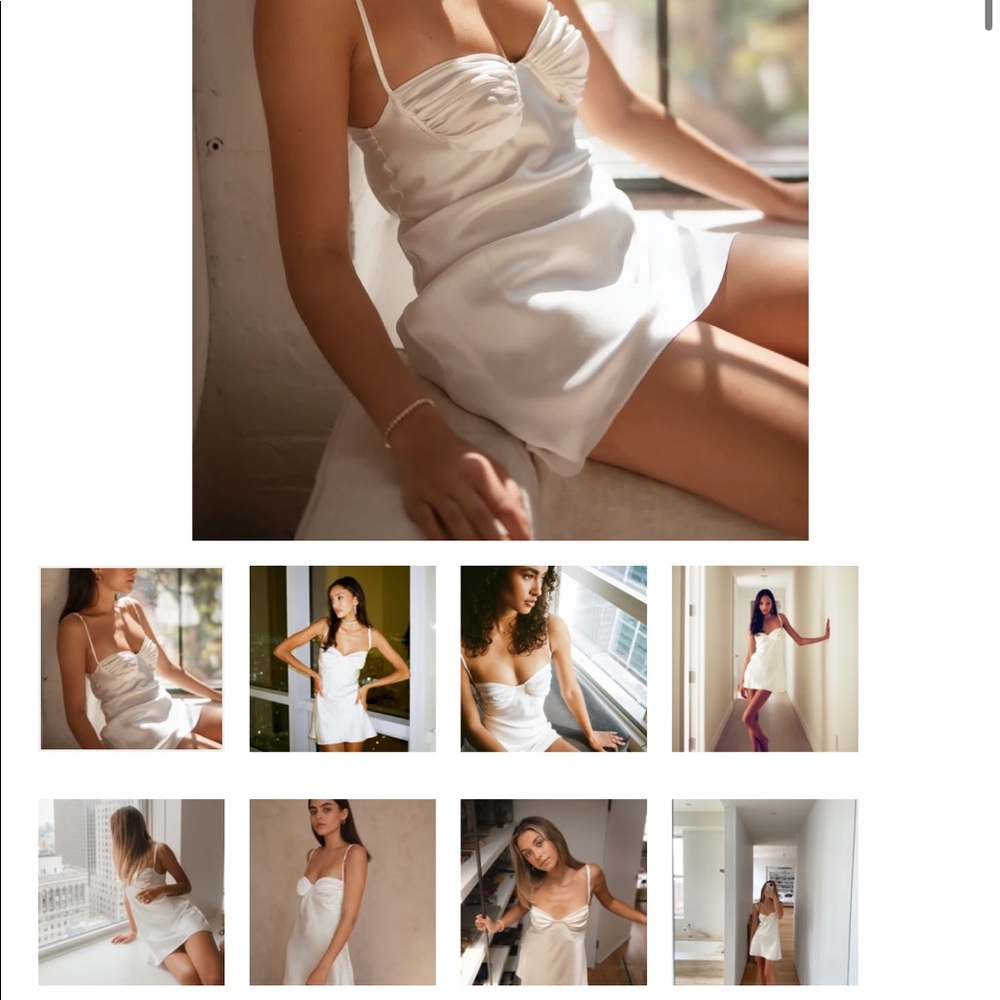 Two Bodies Izzy dress in White XXS